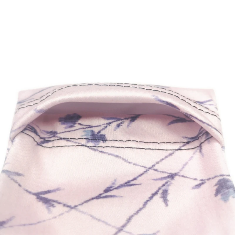 Custom Soft Stitch Microfiber Jewelry Pouch Bag