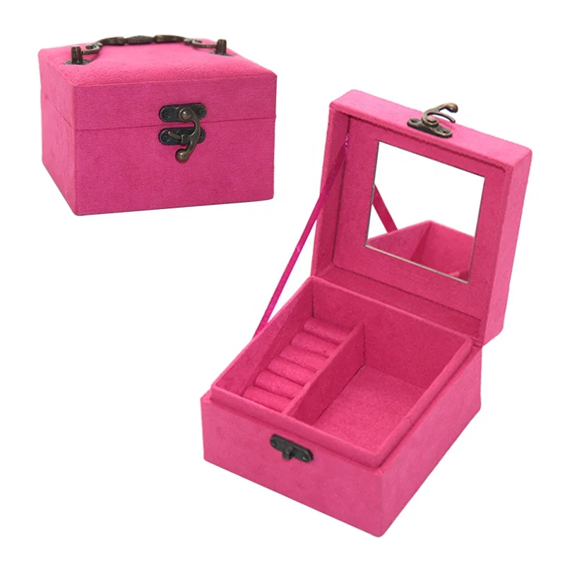 
 BMD маленькая бархатная шкатулка для украшений на день матери, подходит для создания небольших бизнес-идей на facebook R035b  