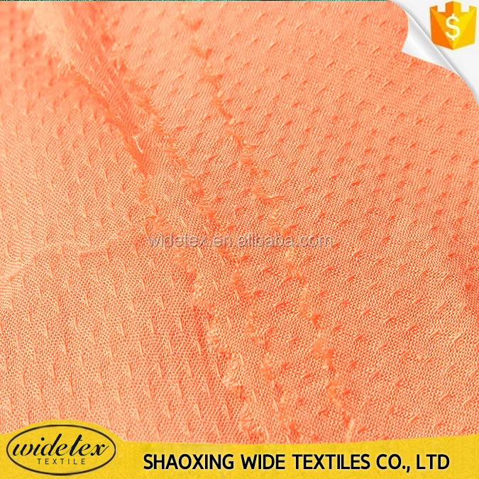 
60S beautiful color rayon crinkle fabric for fashion clothing 