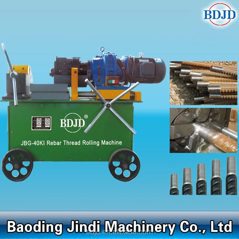 Electric steel rod threading machine Rebar thread rolling machine threading machine