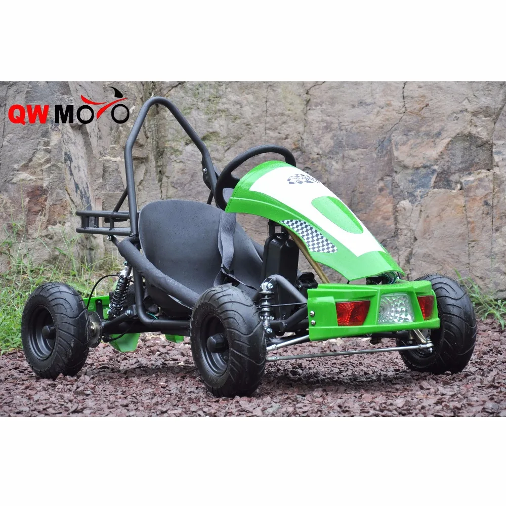 QWMOTO Go karts 36 в 500 Вт 800 Вт 1000 Вт Багги Детский Электрический мини-велосипед карта