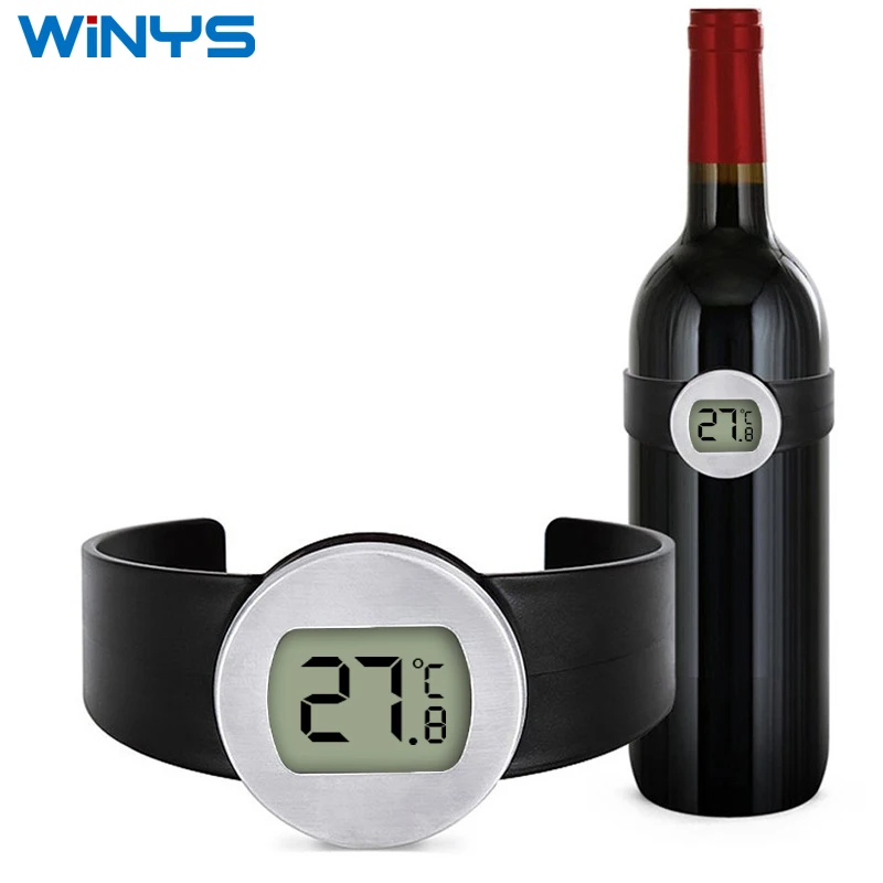 Digital Thermometer for Champagne and Wine Bottle