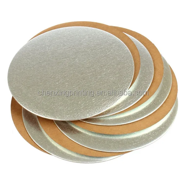 Bespoke Corrugated Silver Thin Cake Cardboard Wholesale