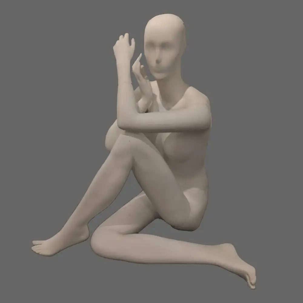 Fitness display,  yoga pose dummy, sports mannequins female