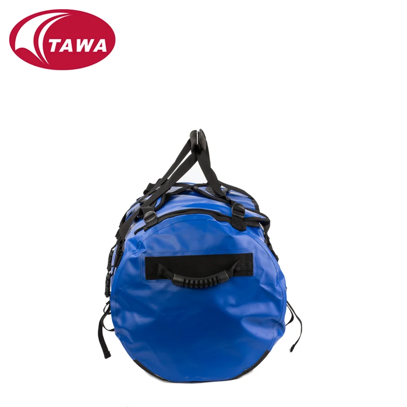 Durable 500D PVC tarpaulin Waterproof Duffle Bag 90 Liter