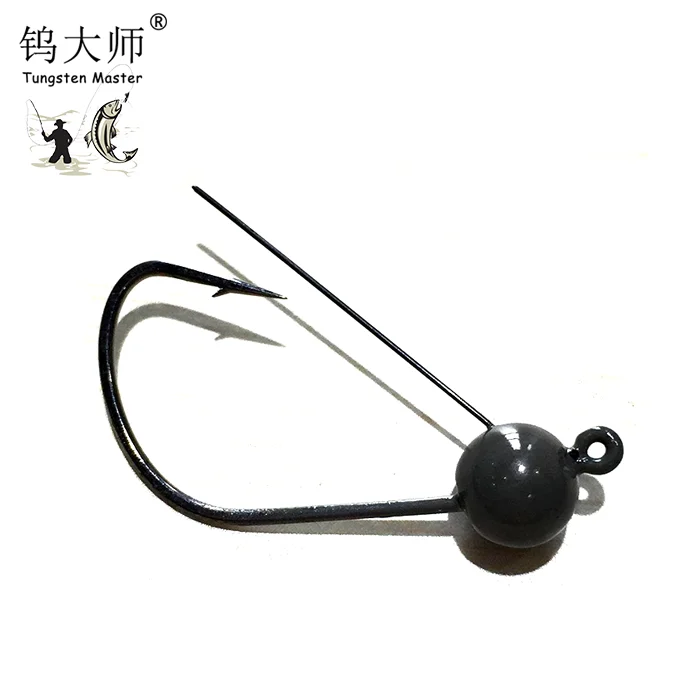 Soft Lure Fishing Tackle Jig Head withoubarble Fishhook Supplier