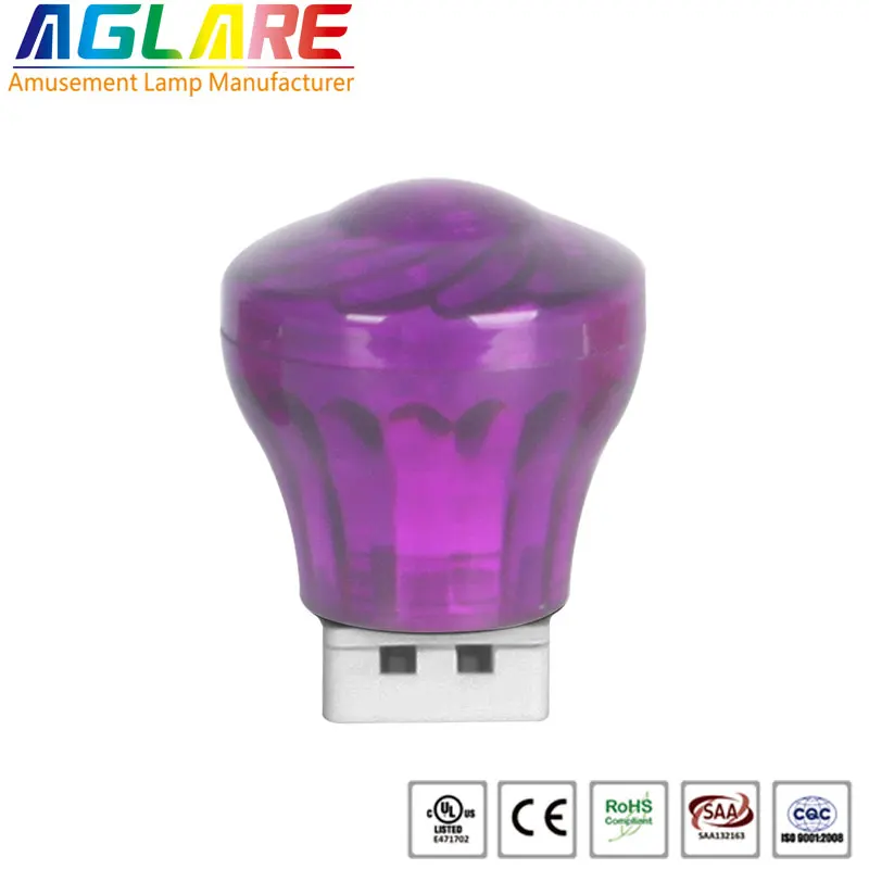 Plastic Housing Sunflower Turbo Cover E14 Base Led Light Housing
