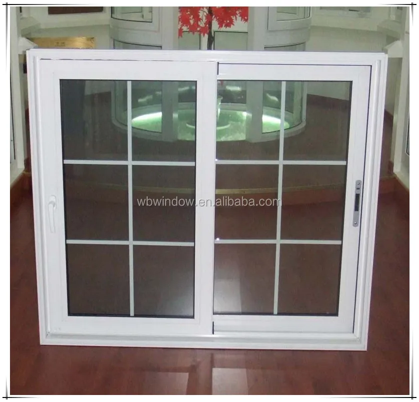 Anti-UV protection PVC sliding window cheap price sliding window