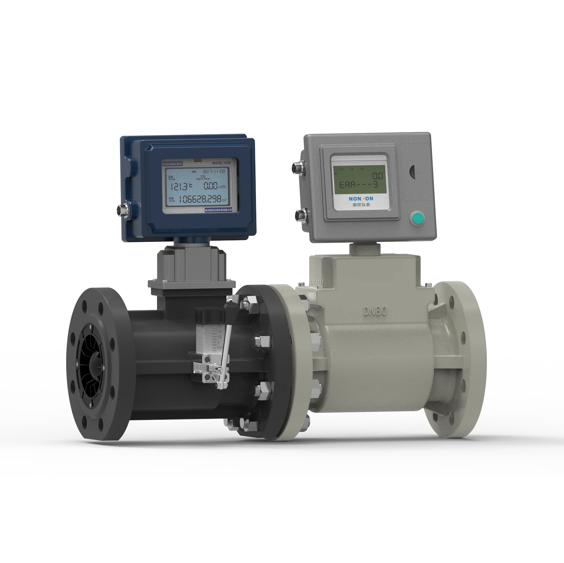 Digital natural gas turbine flow meter Rs485 Gas Counter Meter