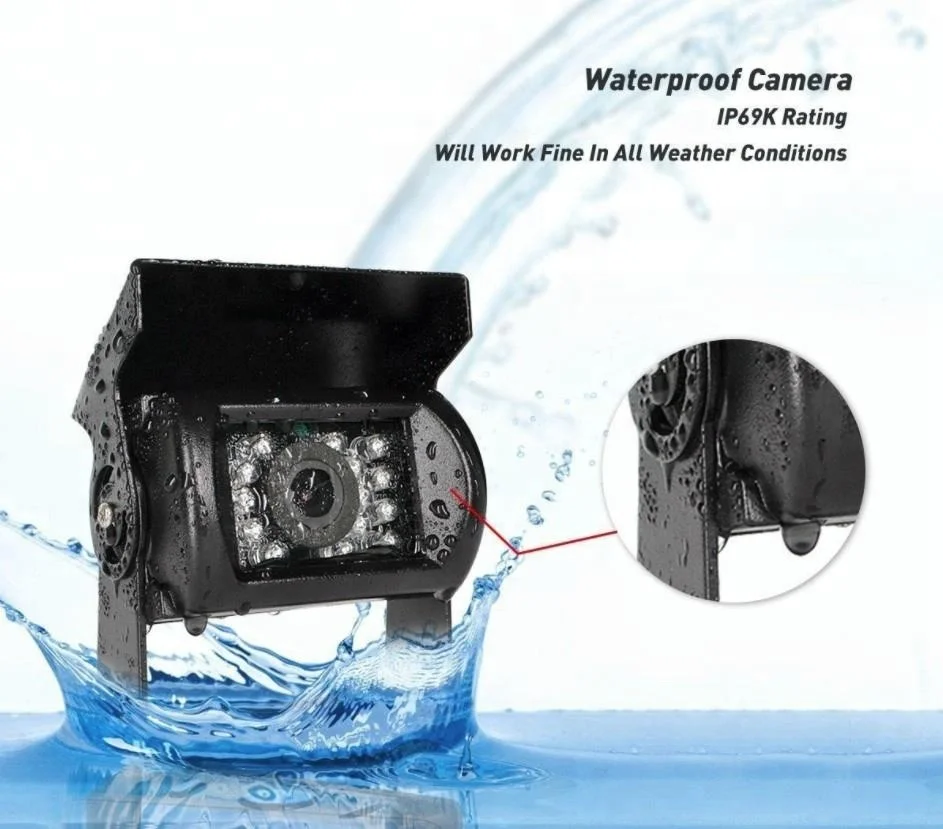 Hot dash camera 18 IR LED Night Vision Truck Bus Car Rear View Reverse Backup Camera