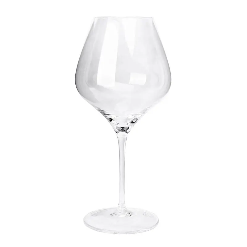 Wholesale Wine GLass and Champagne Glasses Lead Free Crystal Glass Burgundy Goblet