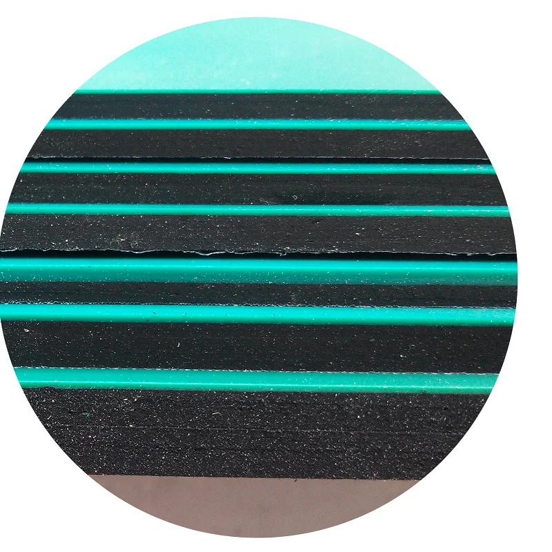2mm 3mm 5mm Thickness esd two layer rubber matting for static control