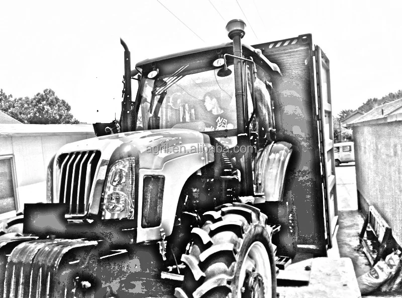 new design hot sail farm tractor 904 ,90Hp 4 WD with front end loader, use YTO,DEUTZ, engine