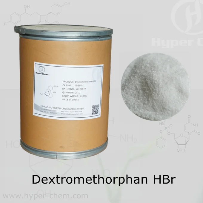 
CAS 125-69-9 Pure DXM hbr powder 