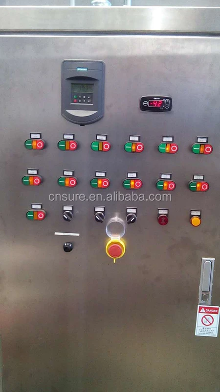 Fluidized Bed IQF Tunnel Freezer