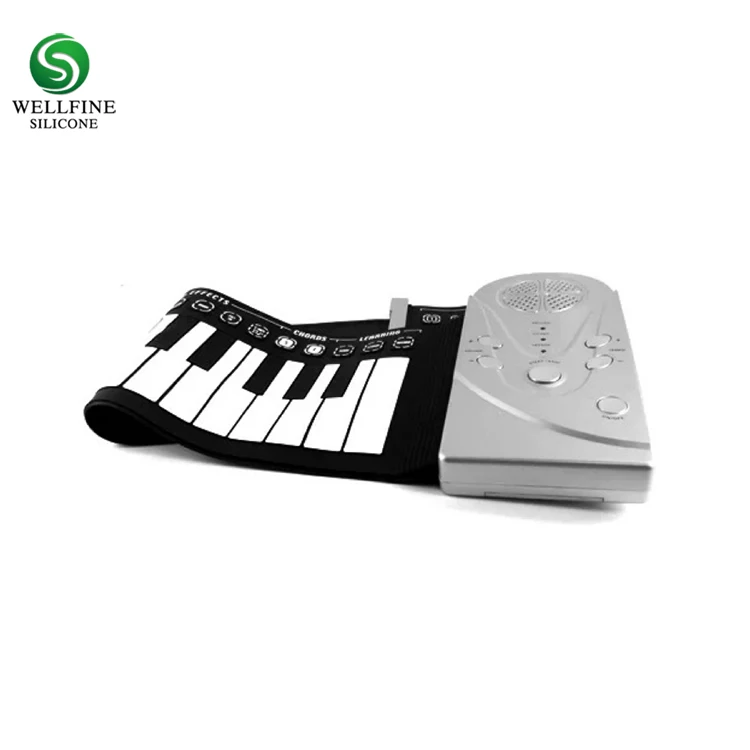 Silicone Hand Roll Piano 49 keys silicone entry-level portable piano Musical Instrument Electronic Organ Keyboard