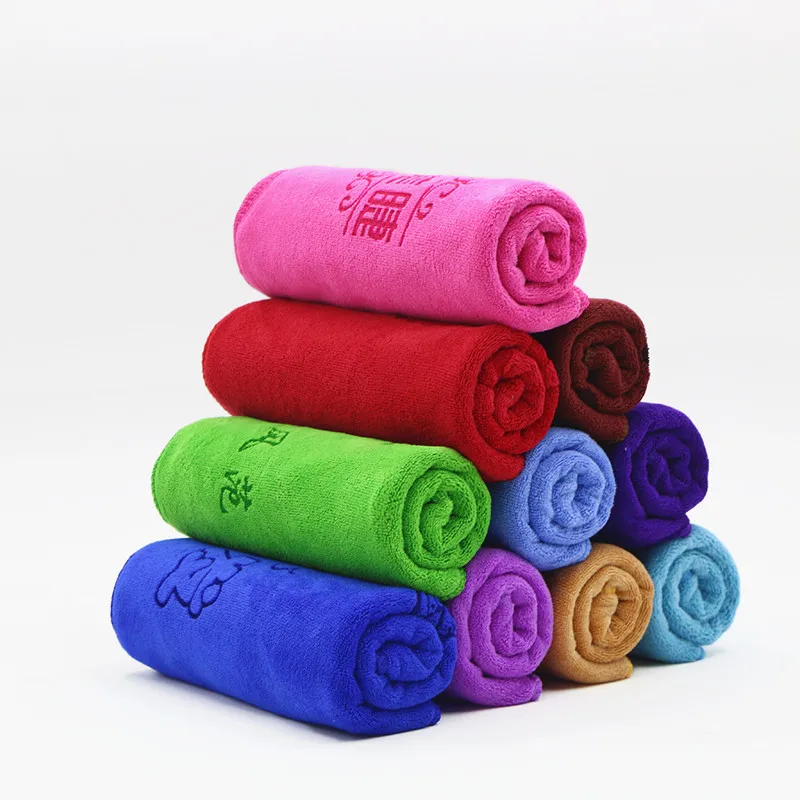 Custom logo cleaning product microfiber dusting cloth rolls