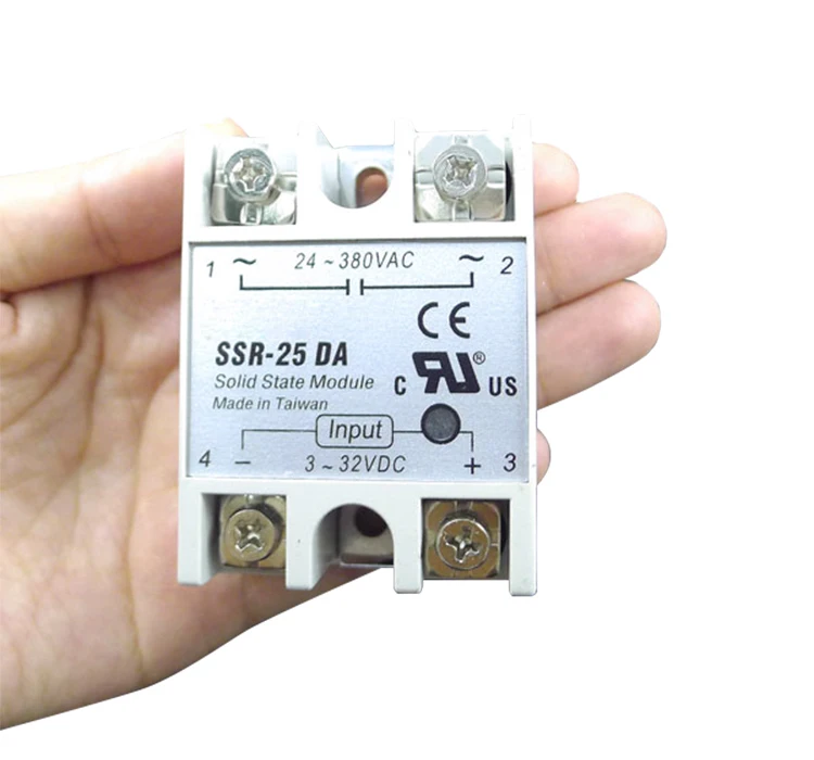 Geree твердотельные реле SSR-25DA SSR-25AA 24-380VAC 3-32VDC