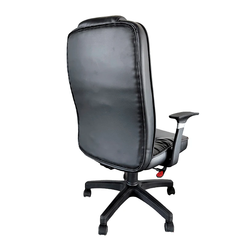 Factory High Quality Chairman President Black Height Adjustable PU Leather Boss Executive Office Chairs
