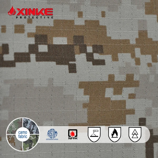 
camouflage polyester cotton hunting camo fabric 