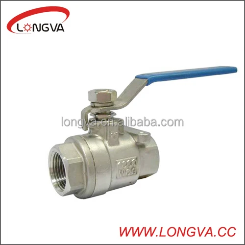 China manufacturers stainless steel 2pc full bore ball valve