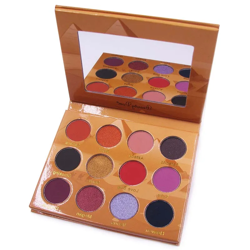 Color customized high pigmented eye shadow powder pigment eyeshadow glitter