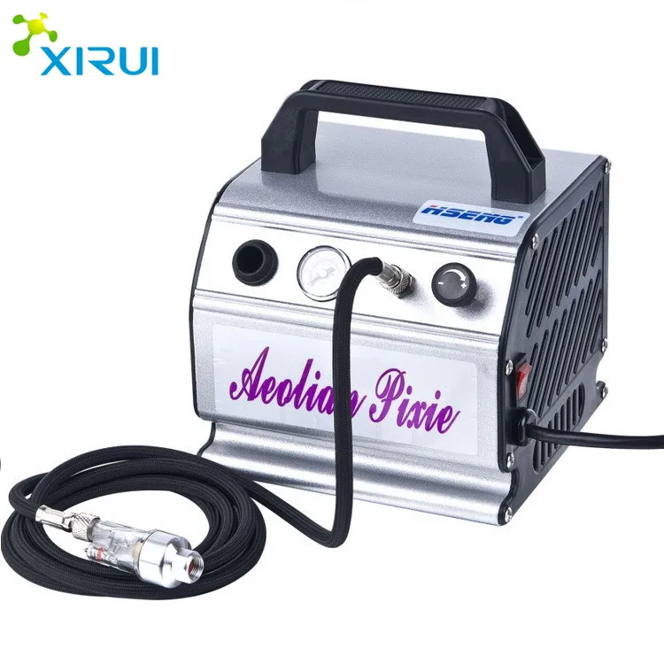 Dual Action Airbrush Compressor Kit Nail Art Tattoo Cake T Shirt Spray Hobby Temporary Body painting