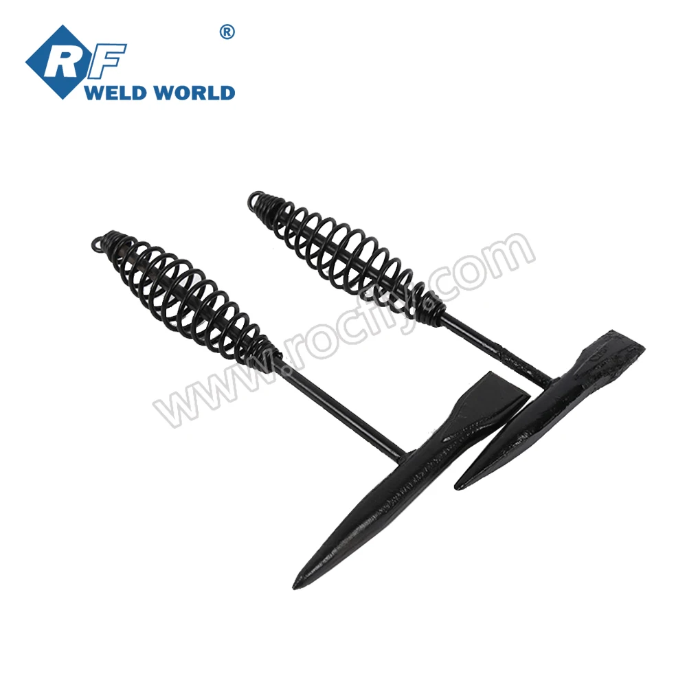 American Type Spring Handle Welding Chipping Hammer 300g 500g