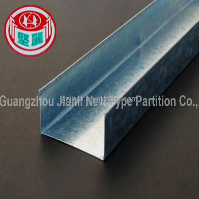 Australian Standard High Zinc coating Metal C stud and U runner Track