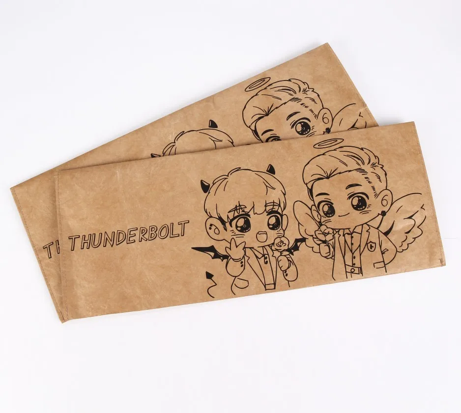 Untearable waterproof new custom brown tyvek paper envelope bubble mailer bag new tyvek paper packaging bag
