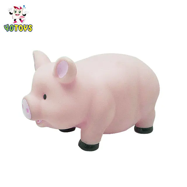 Factory Farm Animal Toy Bulk Soft Plastic Animal Toy Goat Pvc Squeeze Squirt Bath Toy Set for Kids