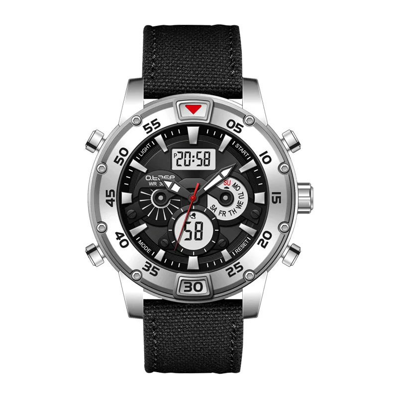 Mens military watch shock tactical watch outdoor navieforce men s military leather watch