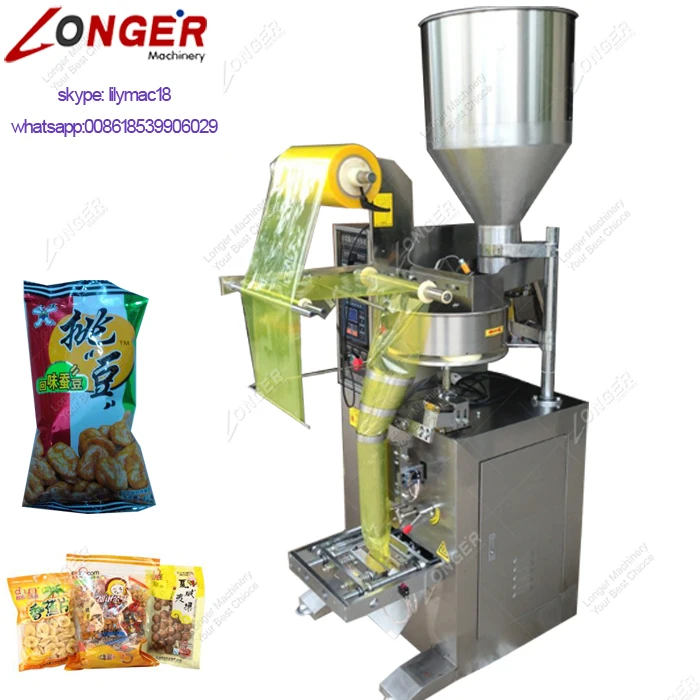Computer Groundnut Packaging Machinery Automatic Granule Packing Machine