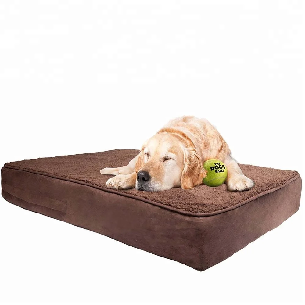 indestructible dog bed orthopedic memory foam Chew Resistant Mesh Waterproof Large Orthopedic Memory Foam Dog Bed