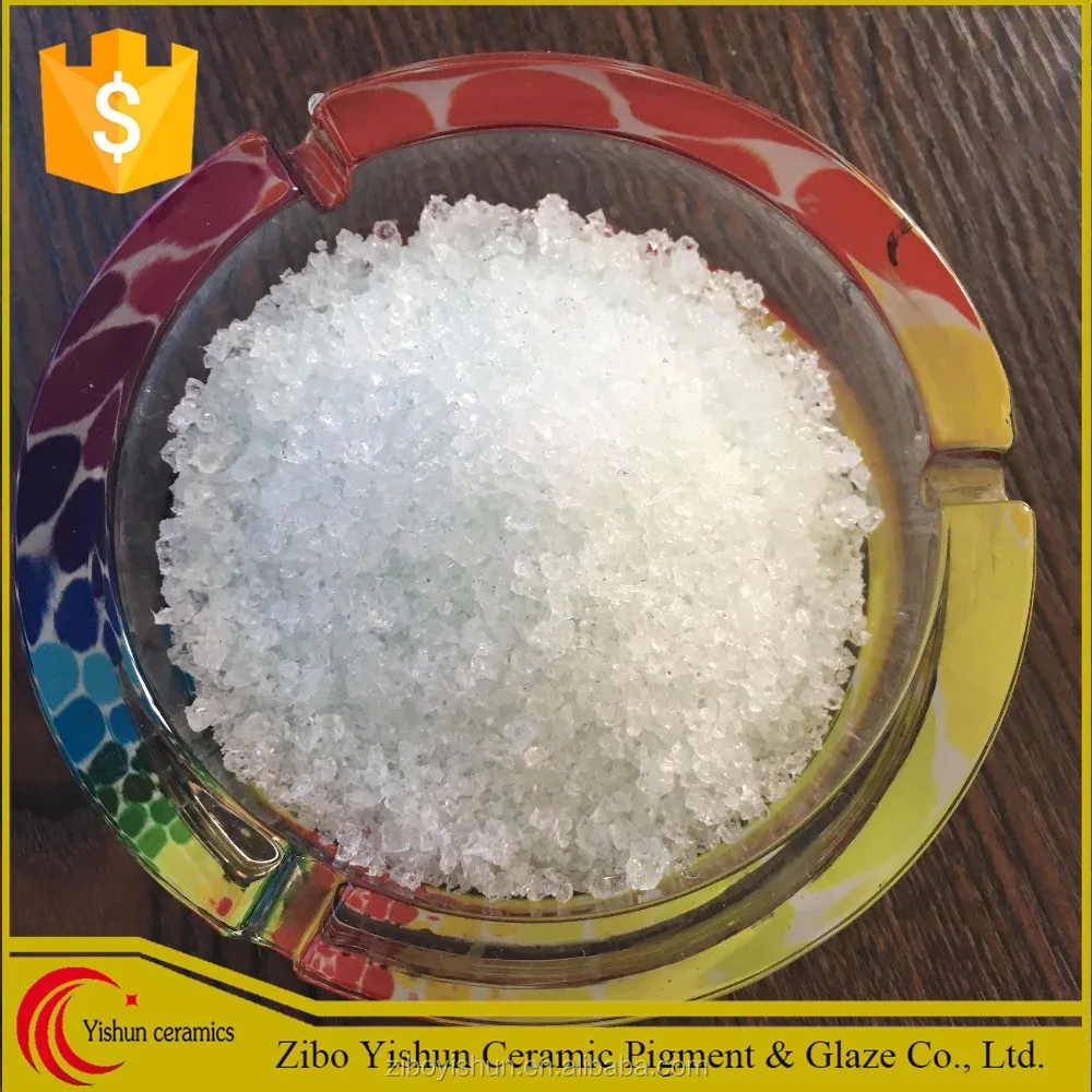 ceramic glaze frit manufacture and low temperature glass frit
