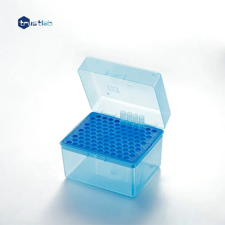 
Laboratory disposable transfer 100 wells rack pipette tip box 