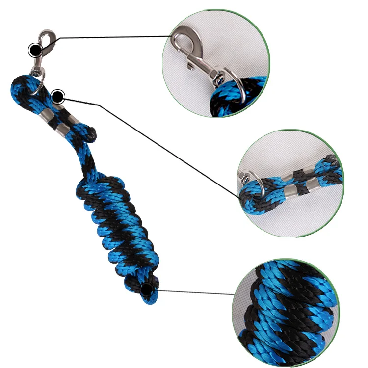 Custom Design Cotton Natural Horsemanship Horse Lead Rope