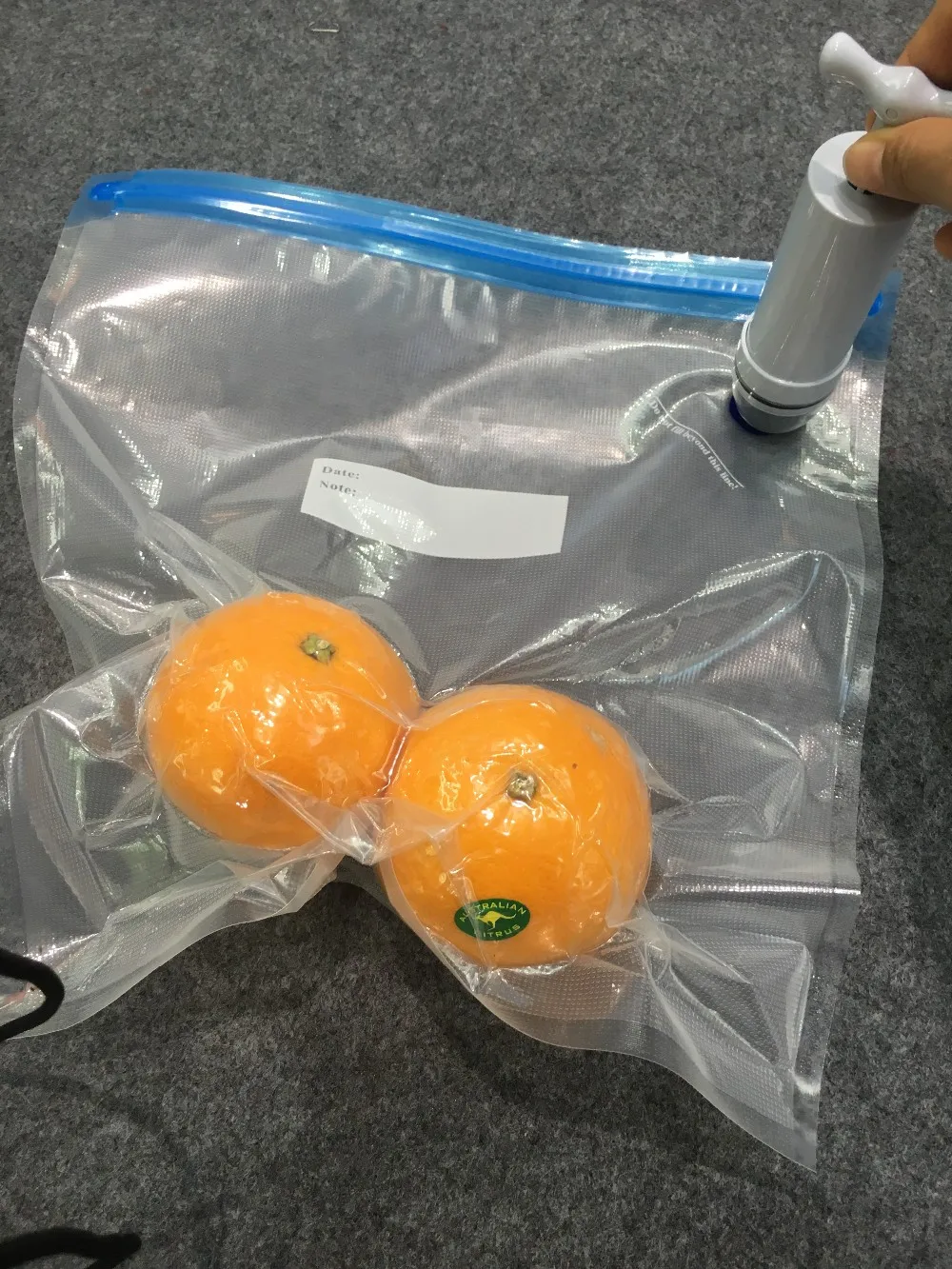 Новый многоразовый пищевой вакуумный мешок для еды