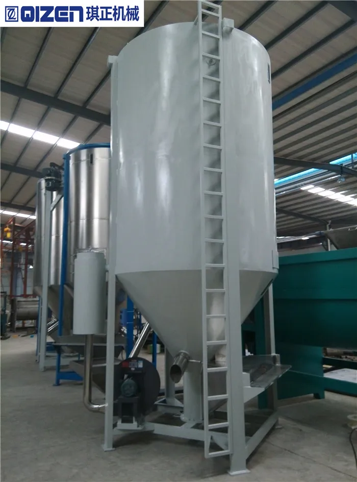 
5000KG Double Layers Vertical Screw Mixer with Heater 