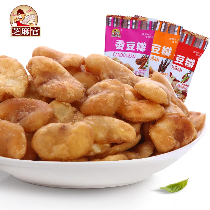
Hot Sale 300g Fried Salted Spicy China Broad Bean Snack For Kids 