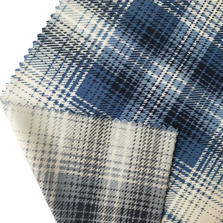 China Hot Sale Manufacture 4 Way Printed Stretch Polyester Spandex Woven Fabric For Clothes