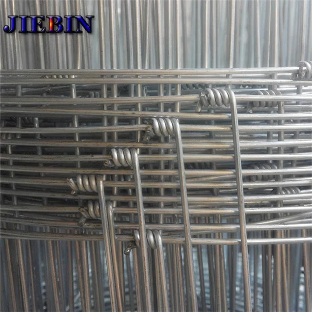 Galvanized Barbed Wire Farm Fence