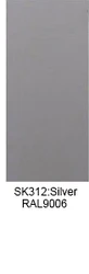china supplier aluminum panel warehouse door steel door prices