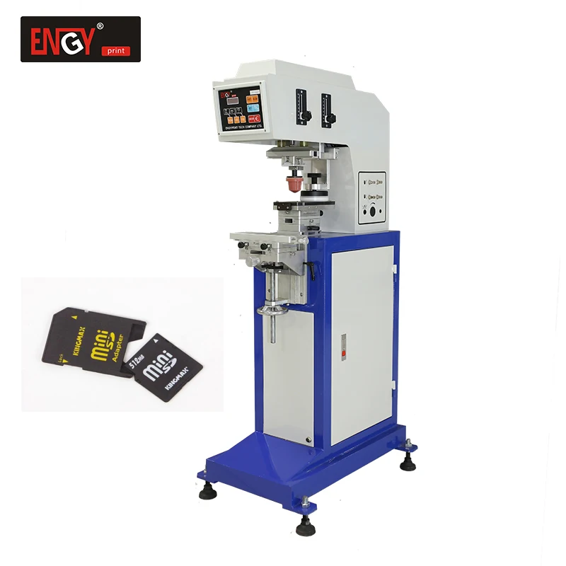 
Factory price Semi-automatic pad printer tampon printing machine for memory card 
