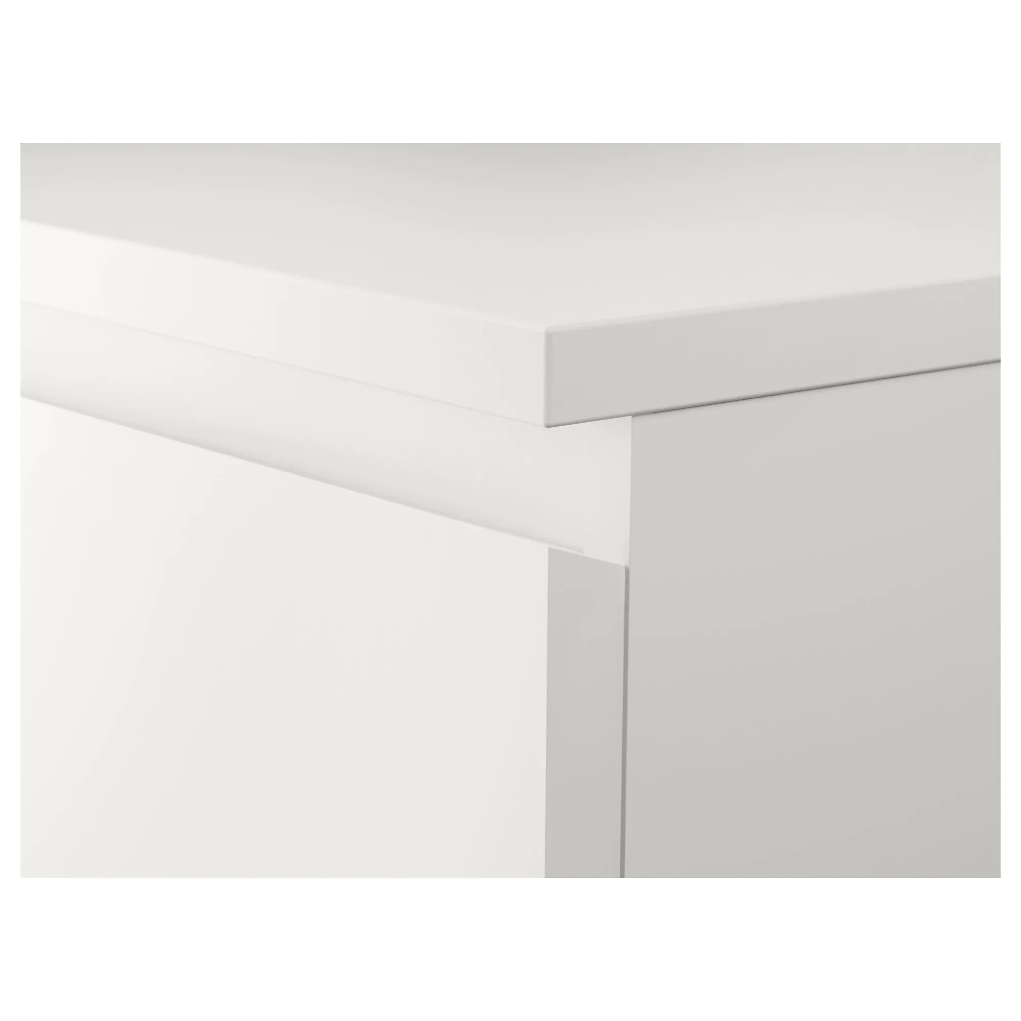 White high gloss modern design high quality 3 layers drawer bedside cabinet