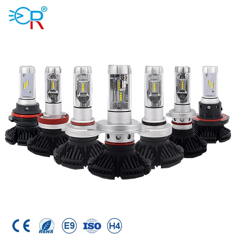 
MACAR New Arrival Auto part h1 H3 H4 H7 H11 X3 LED Headlights 6000 Lumens 50W automotive led headlights for cars 