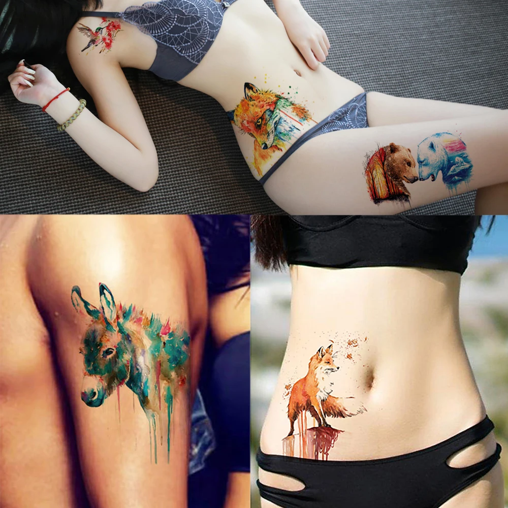 
Long Lasting Arm Temporary Tattoo for Adult Kids KM160 - KM190 