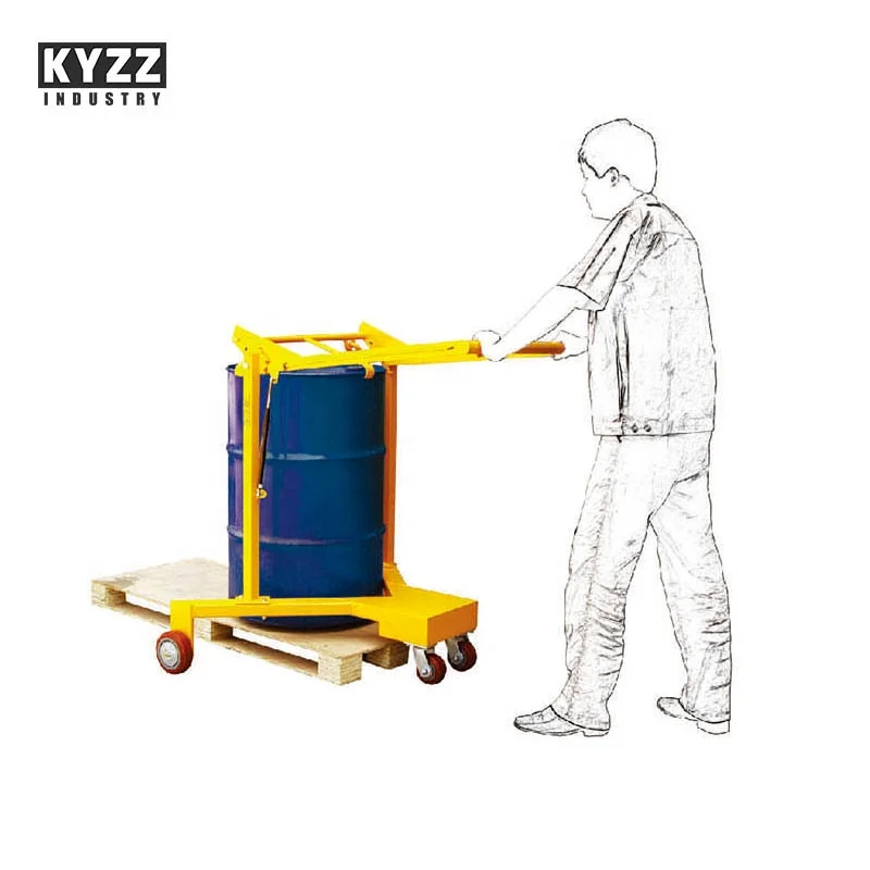 365kg Capacity Manual Drum Truck Drum Handling Equipment