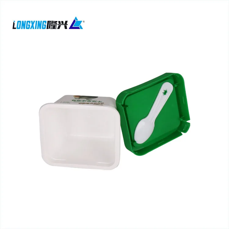 custom 200ml IML ice cream container with lid