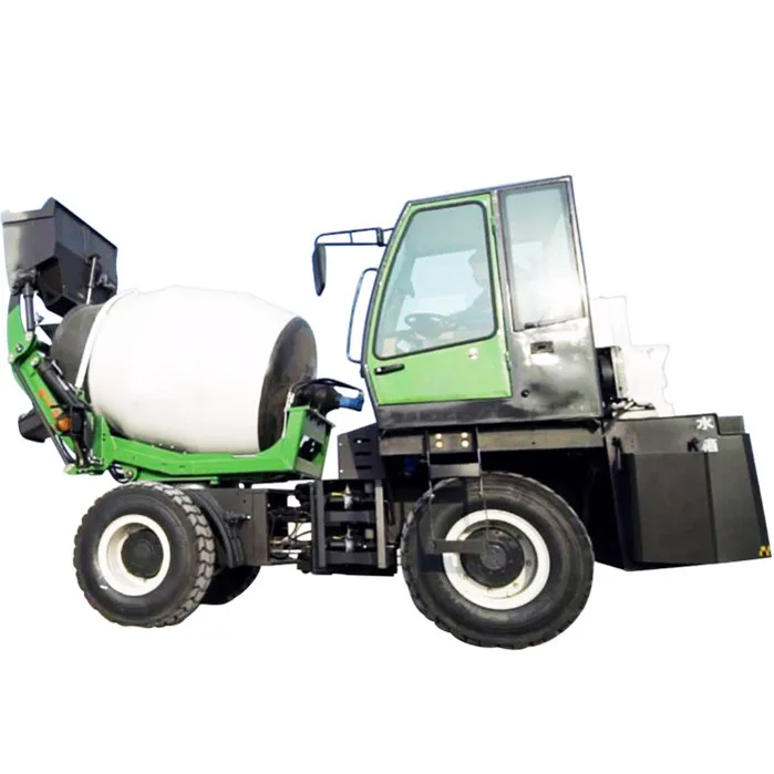 
12cbm Self Loading Mobile Concrete Mixer /Concrete mixer truck with loader 